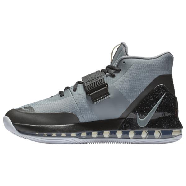 Nike Kosárlabda Cipő Férfi Air Force Max Fekete/Fehér/Szürke,HTA35014